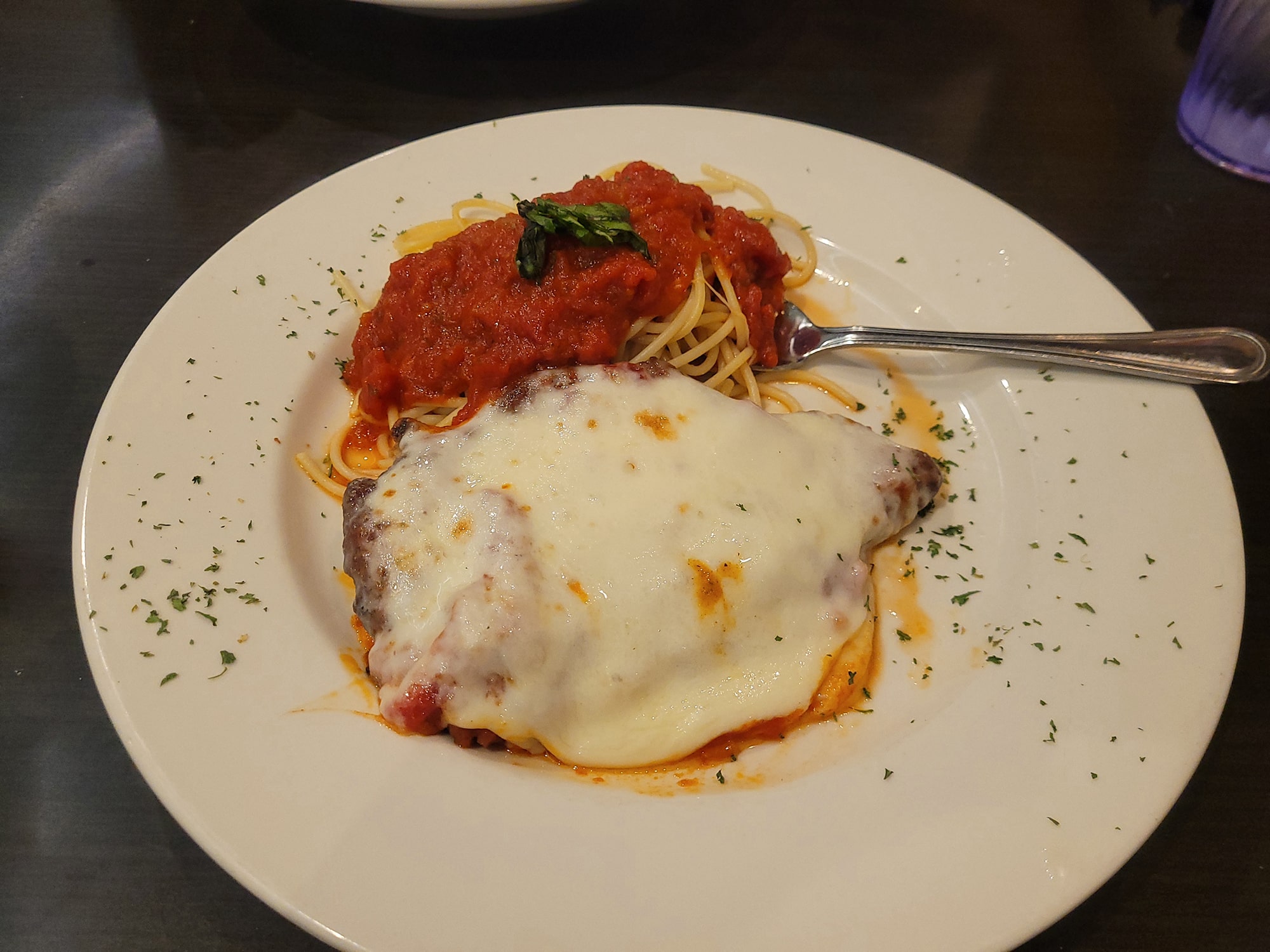 Adriatic Cafe Italian Grill pasta parm