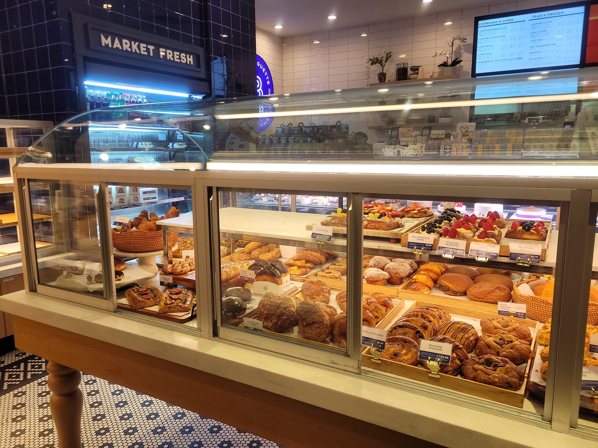 varieties of bake goods